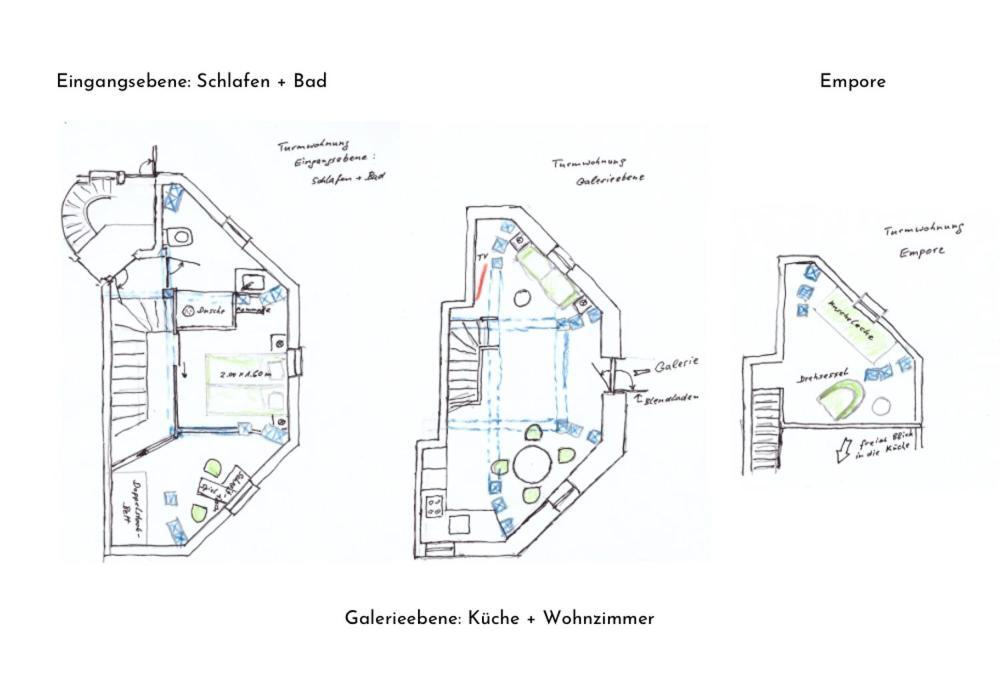 Moderne Ferienwohnungen In Einer Muehle Im Zentrum Flensburgs Exteriér fotografie